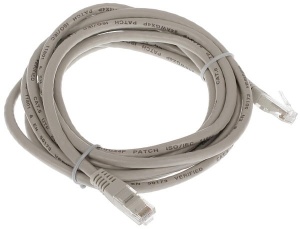 Patchcord RJ45/6/3.0-GREY kat.6 szary 3m