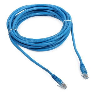 Patchcord RJ45/5.0-BLUE kat.5e UTP niebieski 5m