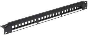 Patch panel Keystone PP-24/FX/C1 RACK 19'' 1U
