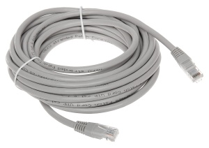 Patchcord RJ45/6/5.0-GREY UTP kat.6 szary 5m