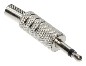 Wtyk metalowy JACK-W/3.5/M/MET mono