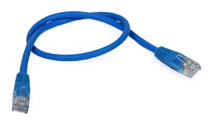 Patchcord RJ45/6/0.5-BLUE kat.6 niebieski 0,5m
