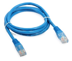 Patchcord RJ45/6/1.0-BLUE kat.6 niebieski 1m