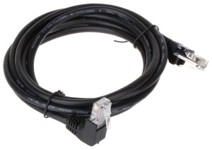 Patchcord RJ45/2.0-PK/B czarny kat.5e 2.0m