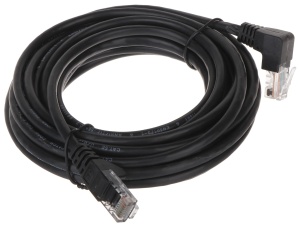 Patchcord RJ45/5.0-PK/B czarny kat.5e 5.0m