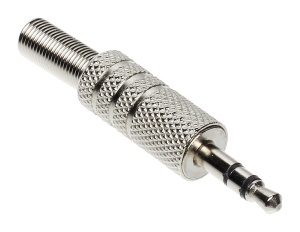 Wtyk metalowy JACK-W/3.5/S/MET stereo
