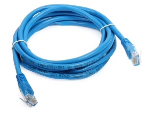 Patchcord RJ45/6/2.0-BLUE kat.6 UTP niebieski 2m