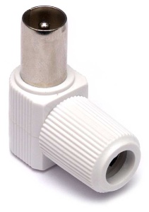 Współosiowa wtyczka kątowa MC-095 Alcad