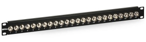Patch Panel 24 porty BNC podwójne gniazdo