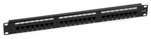 Patch Panel 24 porty kat.5e RJ-45 Signal
