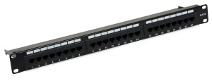 Patch Panel kat. 6 24 porty RJ-45 1U Signal