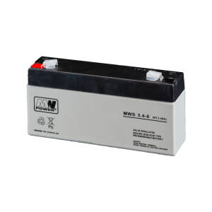 Akumulator MWS 3.4-6 AGM 6V 3.4Ah MW Power