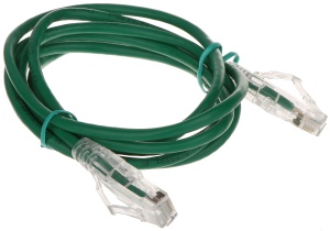 Patchcord RJ45/6/1.5-G-THIN kat6 zielony 1.5m