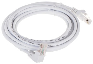 Patchcord RJ45/3.0-PK/W biały kat.5e 3.0m