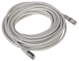 Patchcord RJ45/FTP6/10-GY kat.6 szary 10m