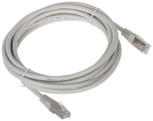 Patchcord RJ45/FTP6/3.0-GY kat.6 szary 3.0m