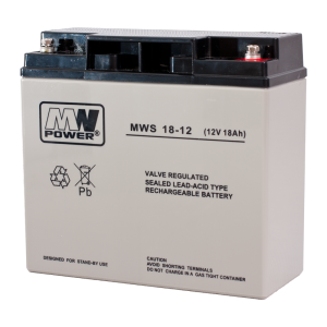 Akumulator MWS 18-12 AGM 12V/18AH-MWS