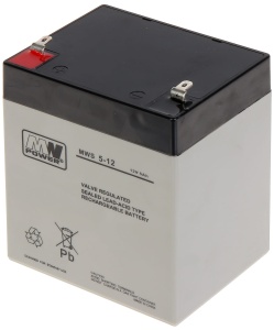 Akumulator MWS 5-12 AGM 12V/5AH-MWS