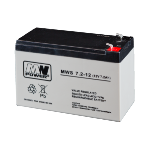 Akumulator MWS 7.2-12 AGM 12V/7.2AH-MWS