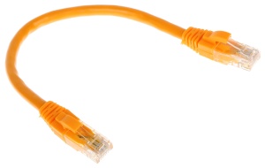 Patchcord RJ45/6/0.2-ORANGE kat6 pomarańczowy 0.2m