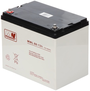 Akumulator MWL 80-12h AGM 12V/80AH-MWL