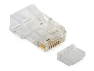 Wtyk modularny RJ45/6*P100 opakowanie 100 sztuk