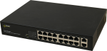 Switch PoE 18-portowy do 16 kamer IP S116WP Pulsar