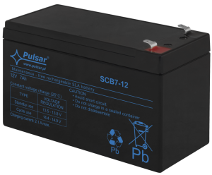 Akumulator 7Ah/12V AGM Pulsar SCB7-12