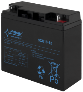 Akumulator 18Ah/12V AGM Pulsar SCB18-12