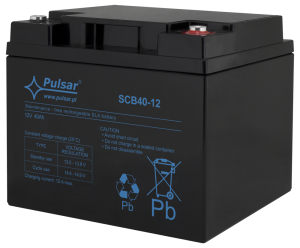 Akumulator 40Ah/12V AGM Pulsar SCB40-12