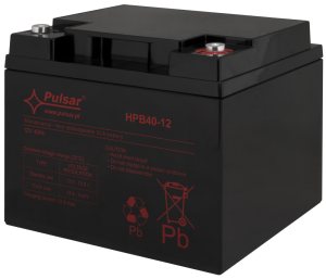 Akumulator 40Ah/12V AGM Pulsar HPB40-12