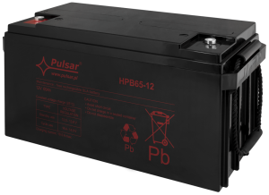Akumulator 65Ah/12V AGM Pulsar HPB65-12