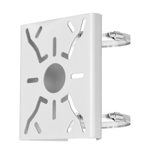 Uchwyt słupowy uniwersalny duży BCS-ASUD biały