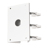 Uchwyt słupowy BCS-AS-BATU-B biały