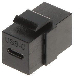 Złącze keystone FX-USB-C/B czarne