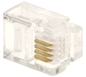 Wtyk telefoniczny RJ11 6p4c