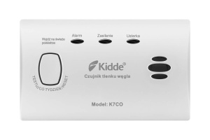 Czujnik czadu (tlenku węgla) K7CO Kidde