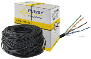 Skrętka LAN U/UTP kat.5e PE+żel PU-NC302 Pulsar