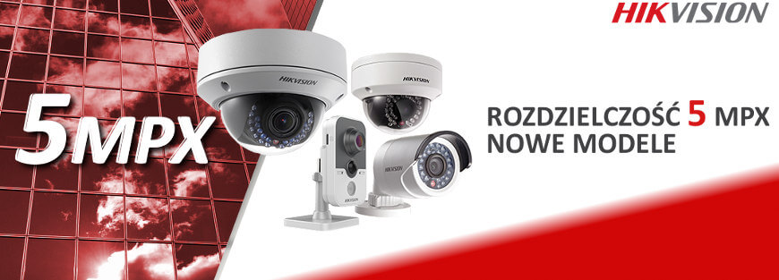 Kamery IP 5MPX w ofercie Hikvision