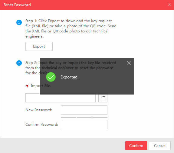 Poprawny eksport pliku .xml SADP