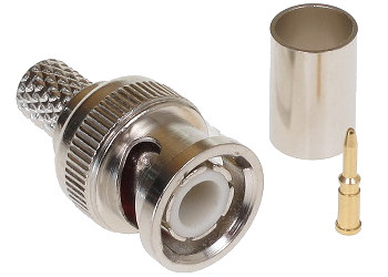 Wtyk BNC zaciskany na kablu